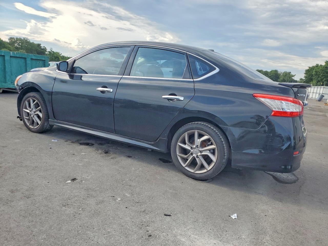 2014 Nissan Sentra Sr Черный vin: 3N1AB7AP7EY229052