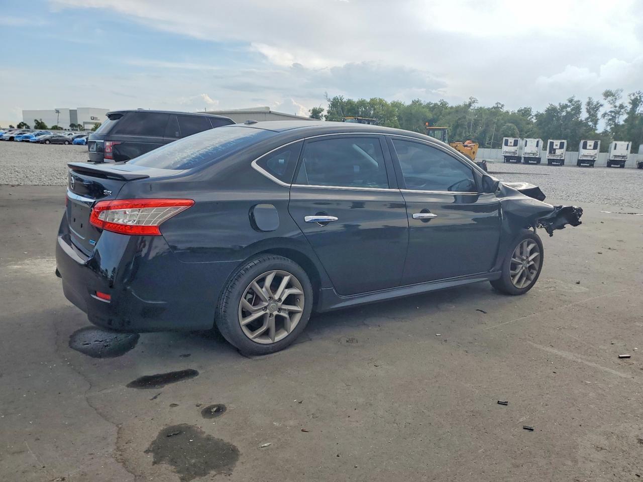 2014 Nissan Sentra Sr Черный vin: 3N1AB7AP7EY229052