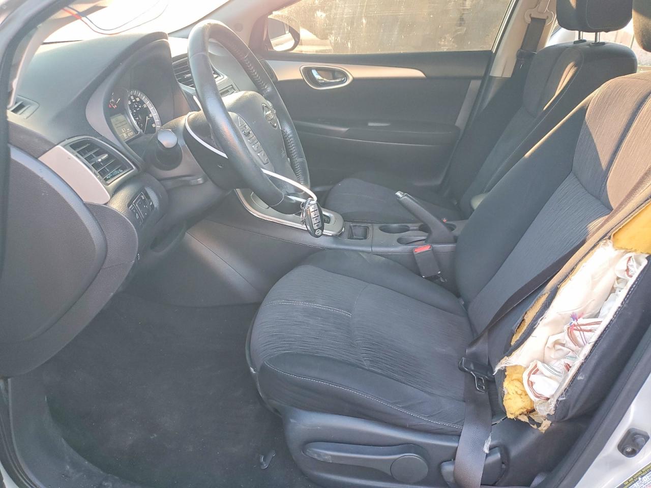2014 Nissan Sentra Sv Silver vin: 3N1AB7AP7EY231562