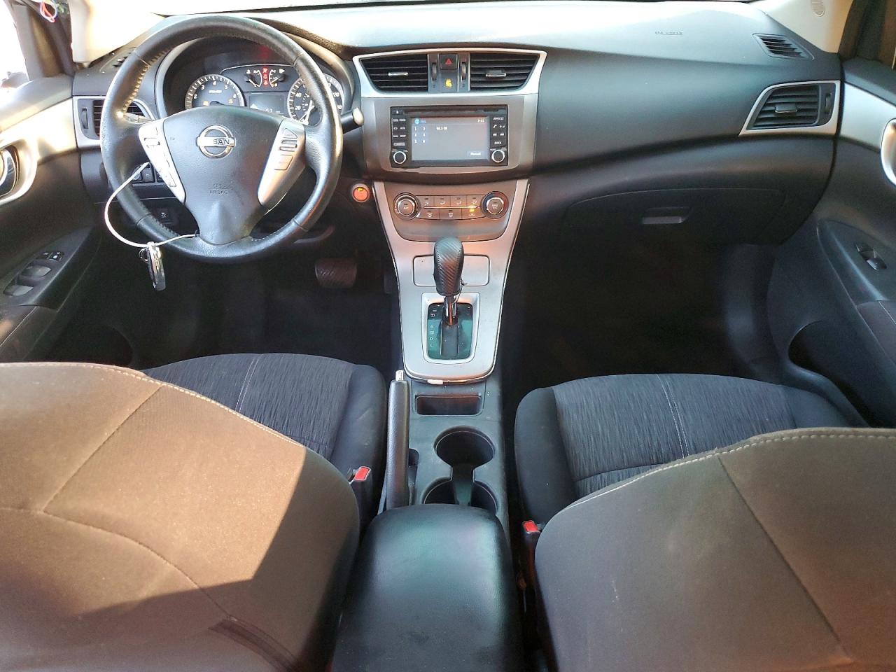 2014 Nissan Sentra Sv Silver vin: 3N1AB7AP7EY231562