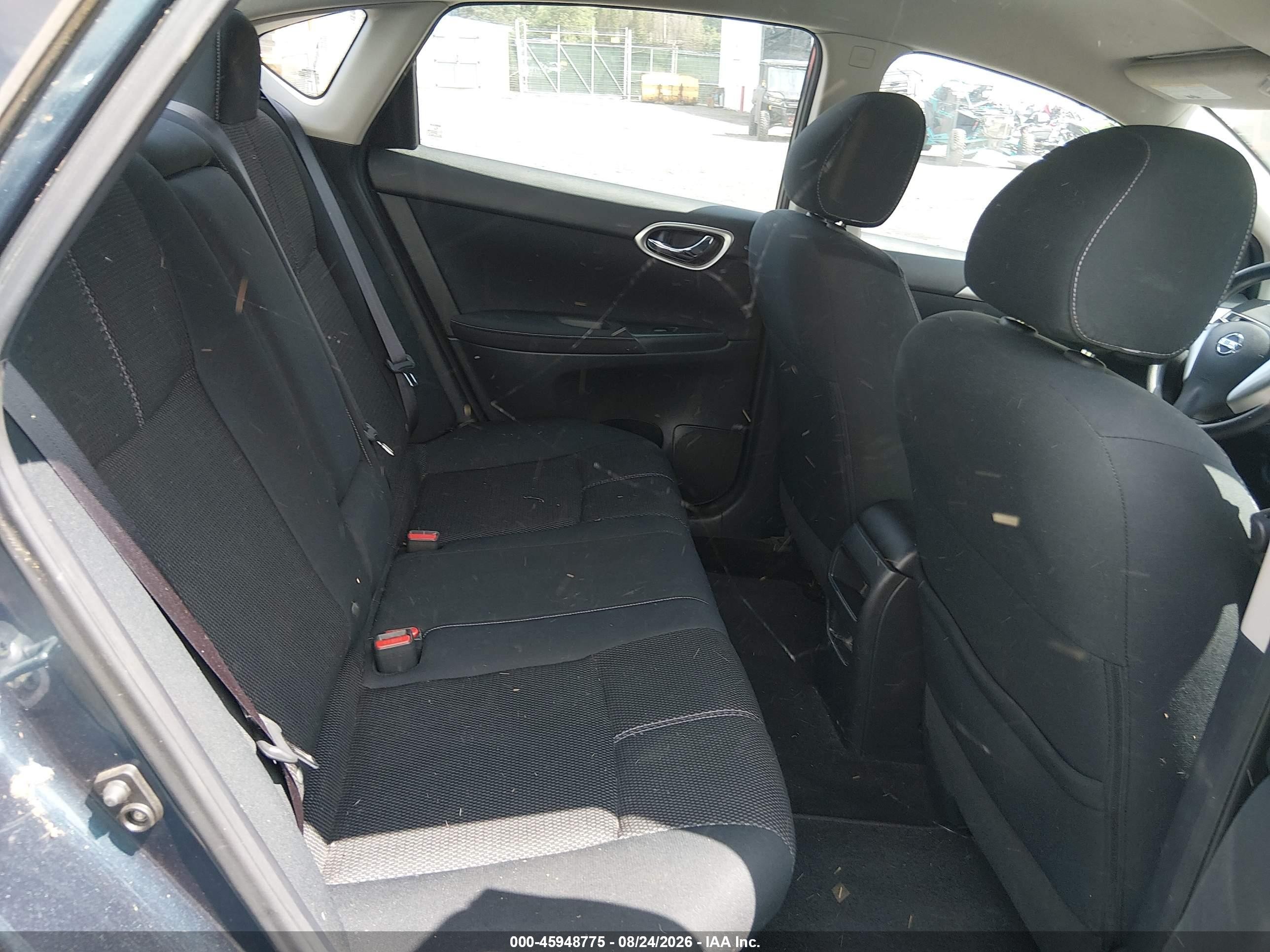 2014 Nissan Sentra S Gray vin: 3N1AB7AP7EY236339