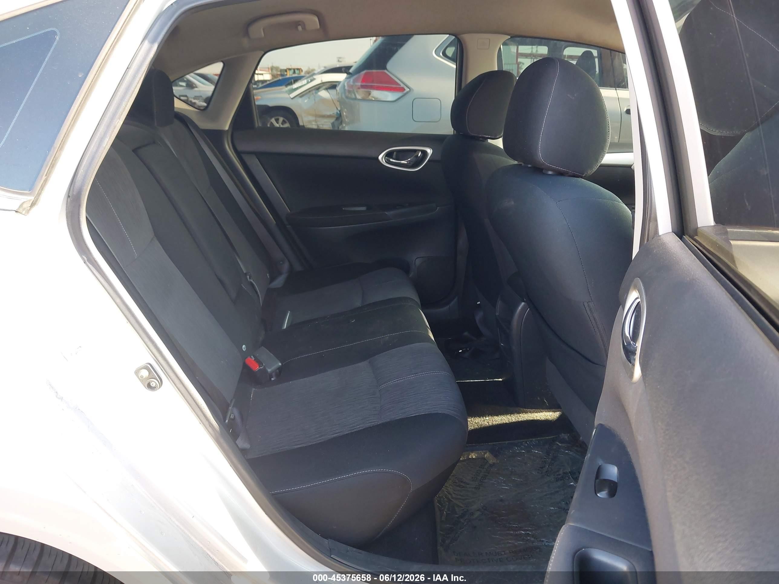 2014 Nissan Sentra Fe+ S/fe+ Sv/s/sl/sr/sv Silver vin: 3N1AB7AP7EY237068