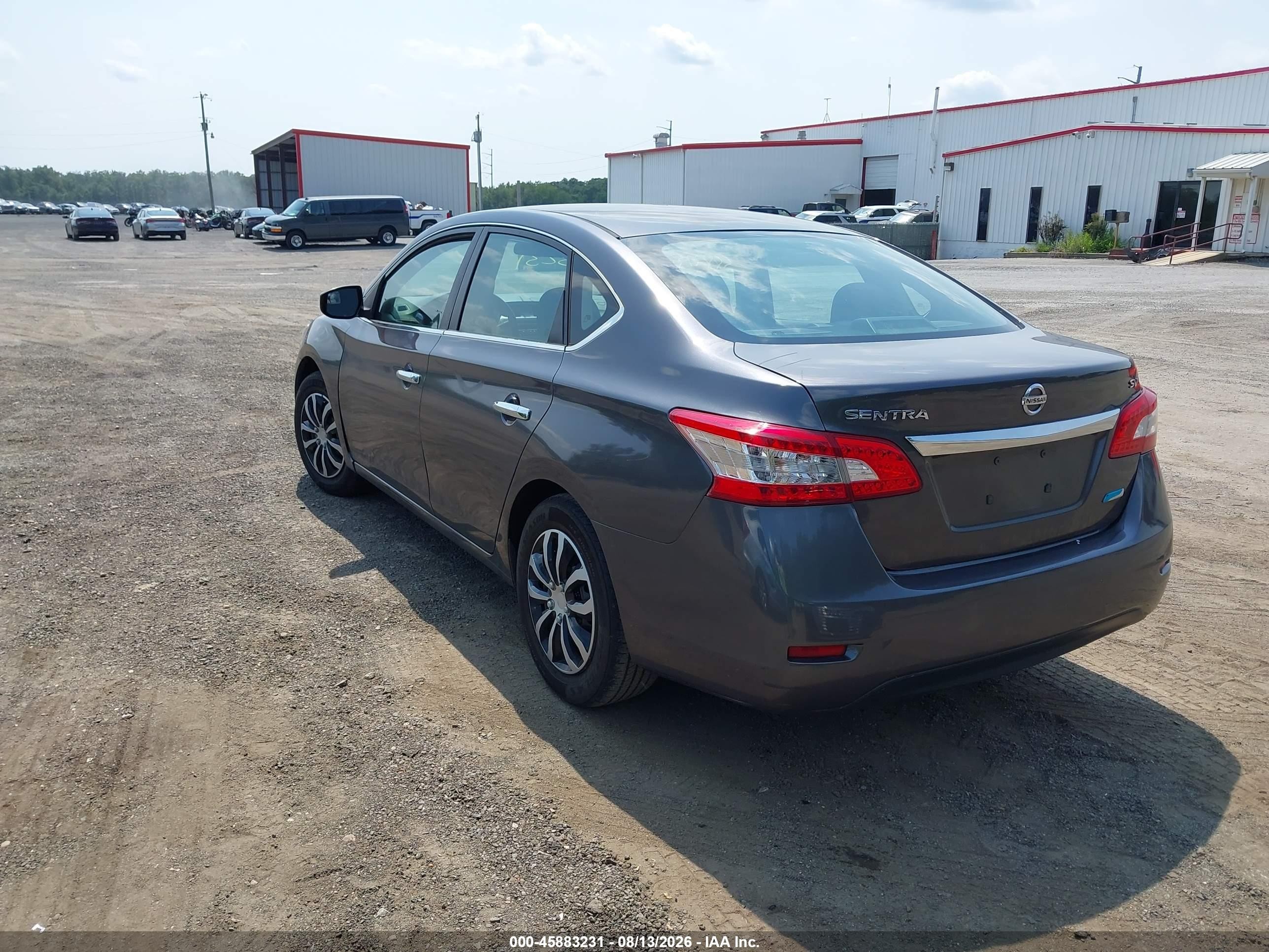 2014 Nissan Sentra Fe+ S/fe+ Sv/s/sl/sr/sv Black vin: 3N1AB7AP7EY238365