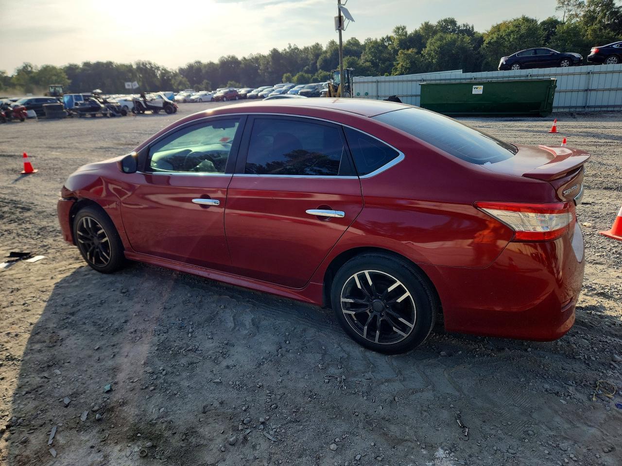 2014 Nissan Sentra Sr Red vin: 3N1AB7AP7EY241900
