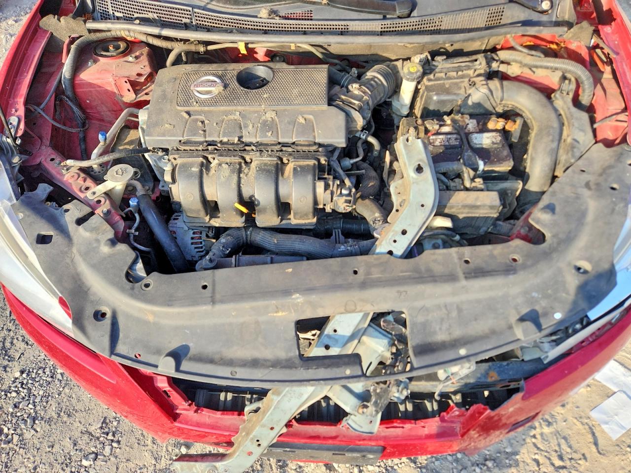 2014 Nissan Sentra Sr Red vin: 3N1AB7AP7EY241900