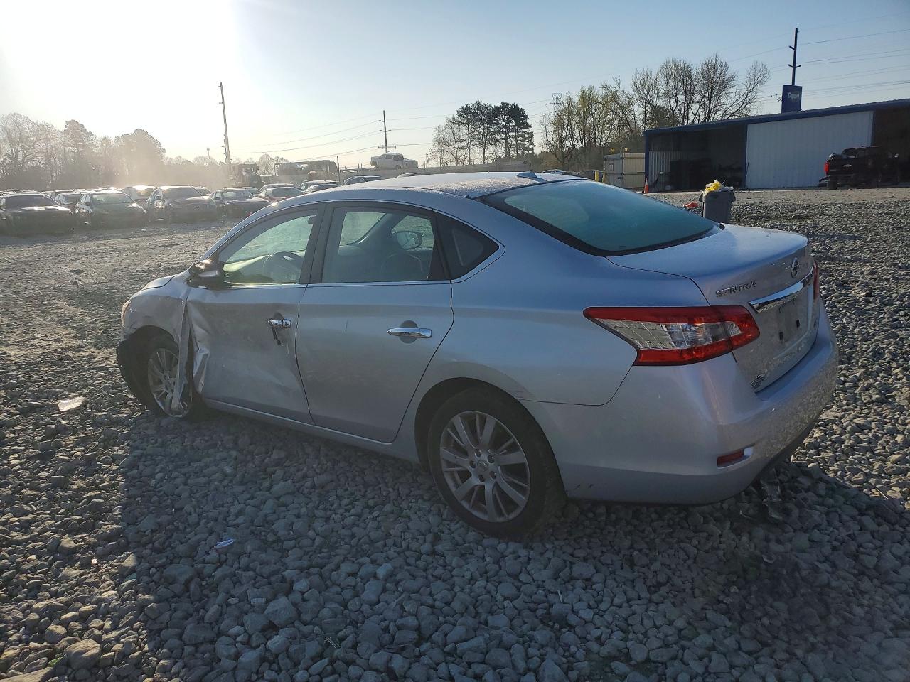 2014 Nissan Sentra Sl Серебряный vin: 3N1AB7AP7EY246689