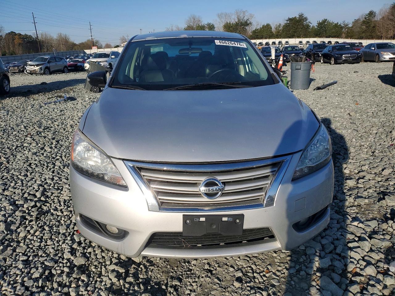 2014 Nissan Sentra Sl Серебряный vin: 3N1AB7AP7EY246689