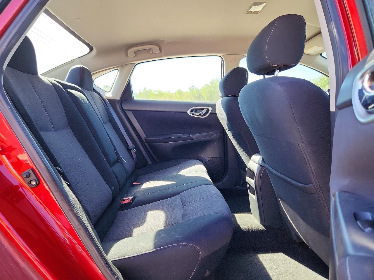 2014 Nissan Sentra Sv Red vin: 3N1AB7AP7EY249480