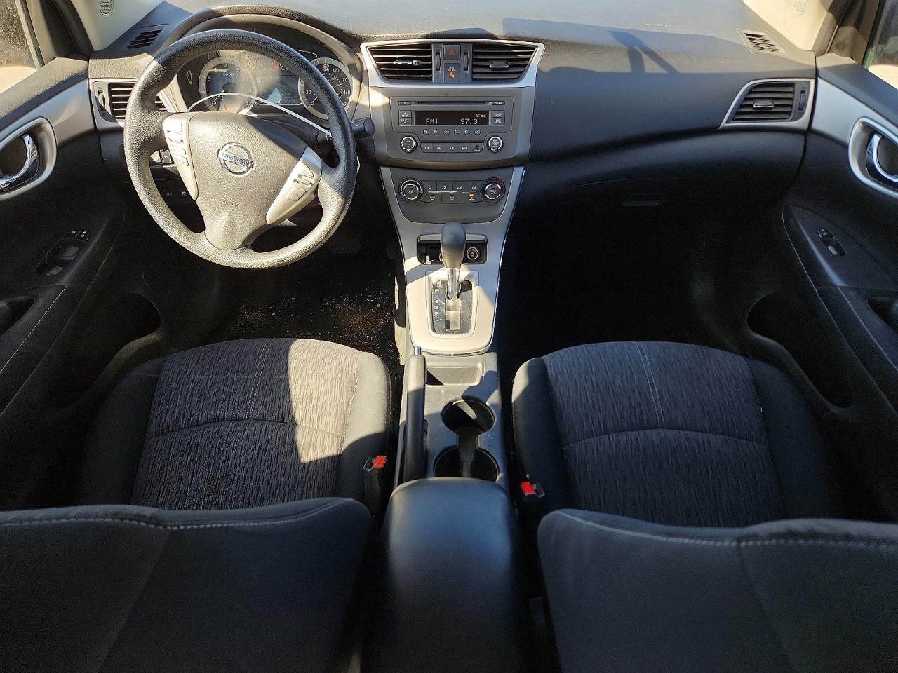 2014 Nissan Sentra Sv Red vin: 3N1AB7AP7EY249480