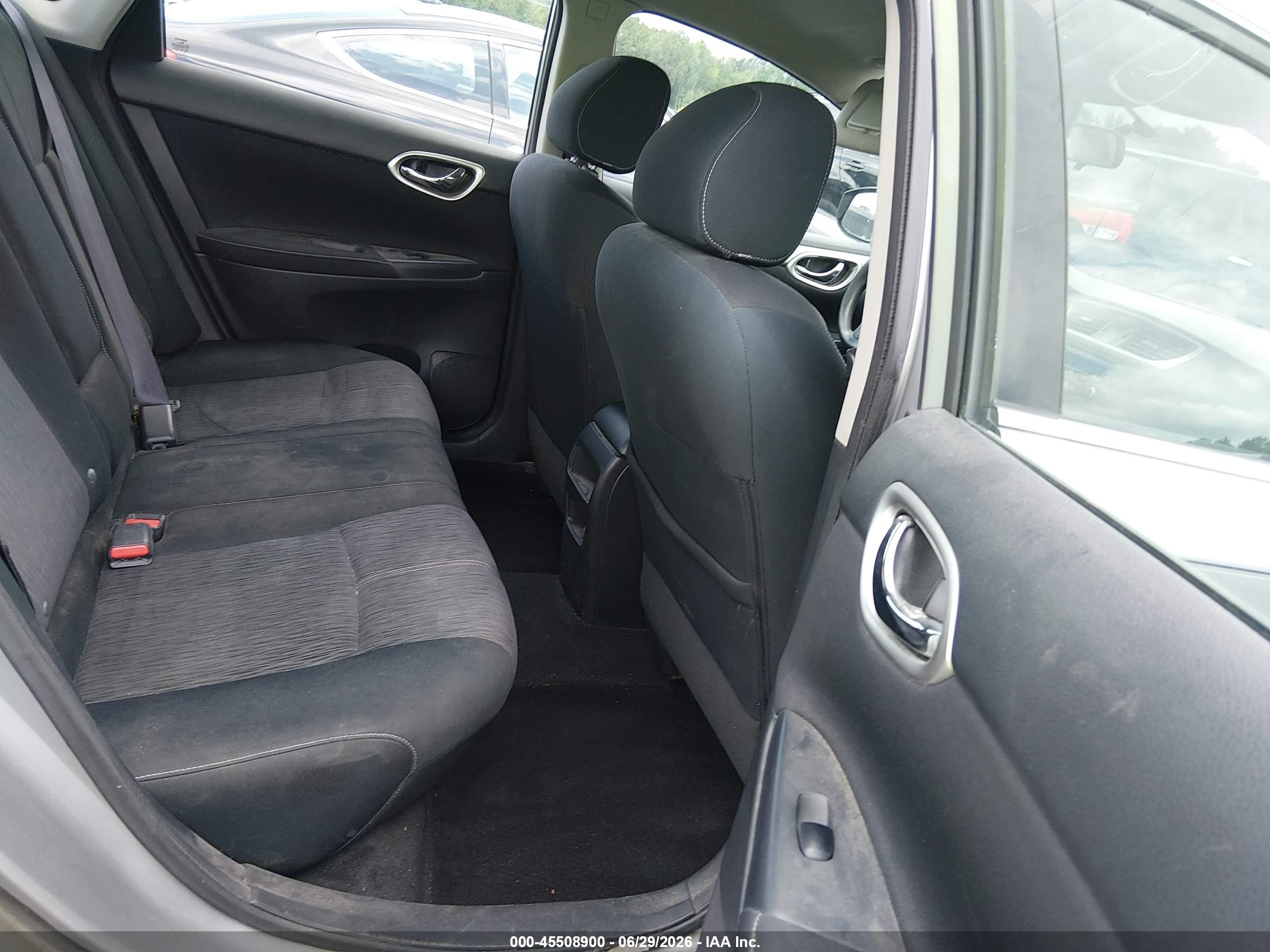 2014 Nissan Sentra Fe+ S/fe+ Sv/s/sl/sr/sv Silver vin: 3N1AB7AP7EY249690