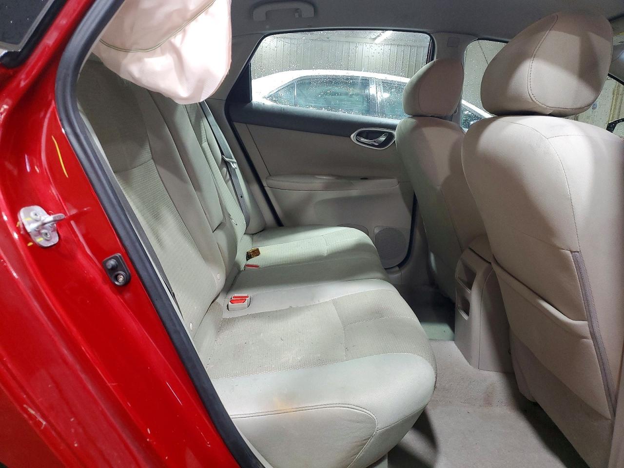 2014 Nissan Sentra S Red vin: 3N1AB7AP7EY250256