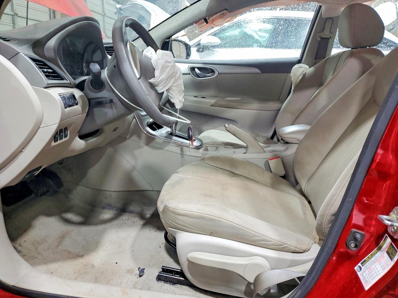 2014 Nissan Sentra S Red vin: 3N1AB7AP7EY250256