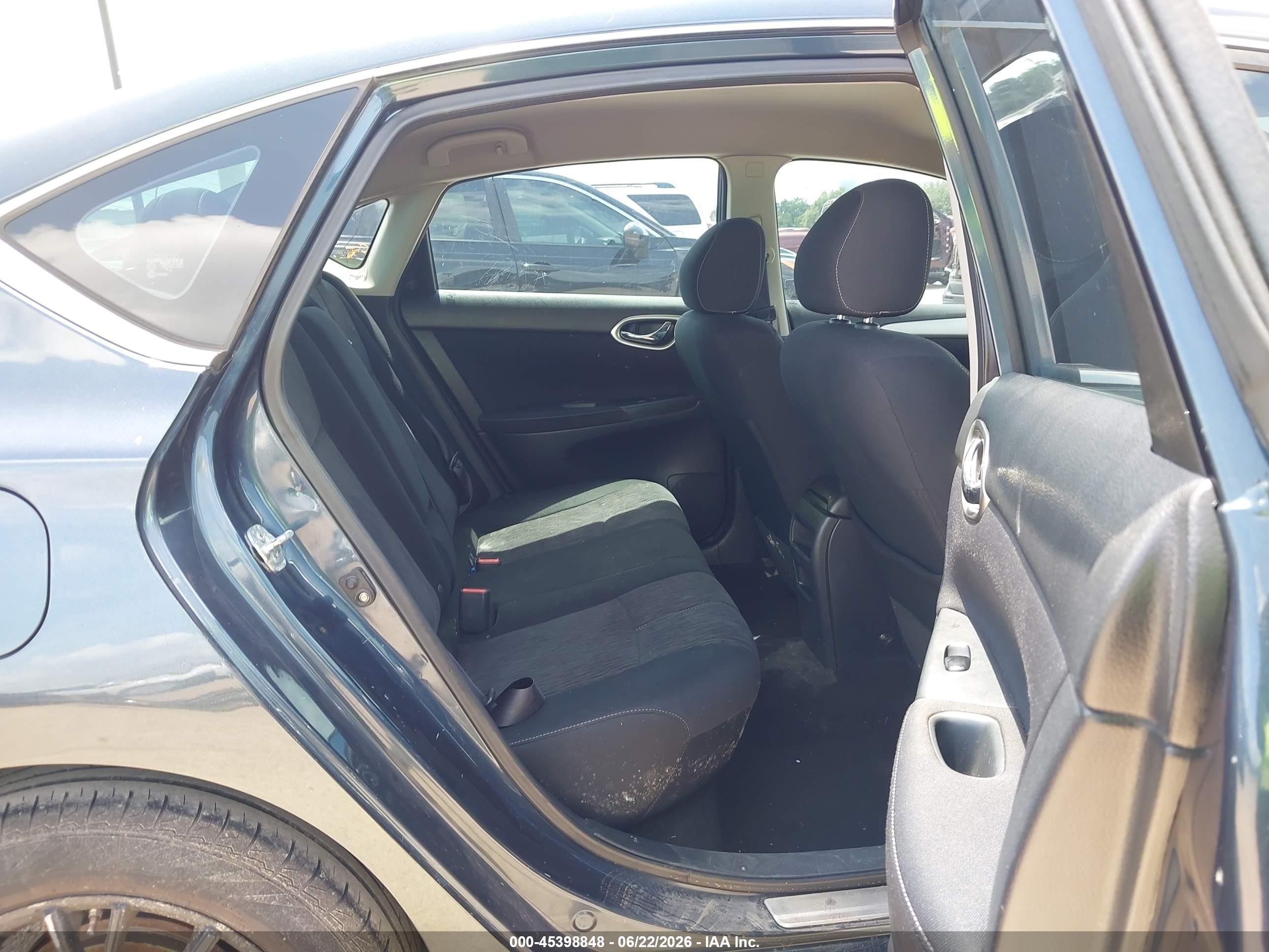 2014 Nissan Sentra Sv Gray vin: 3N1AB7AP7EY251021