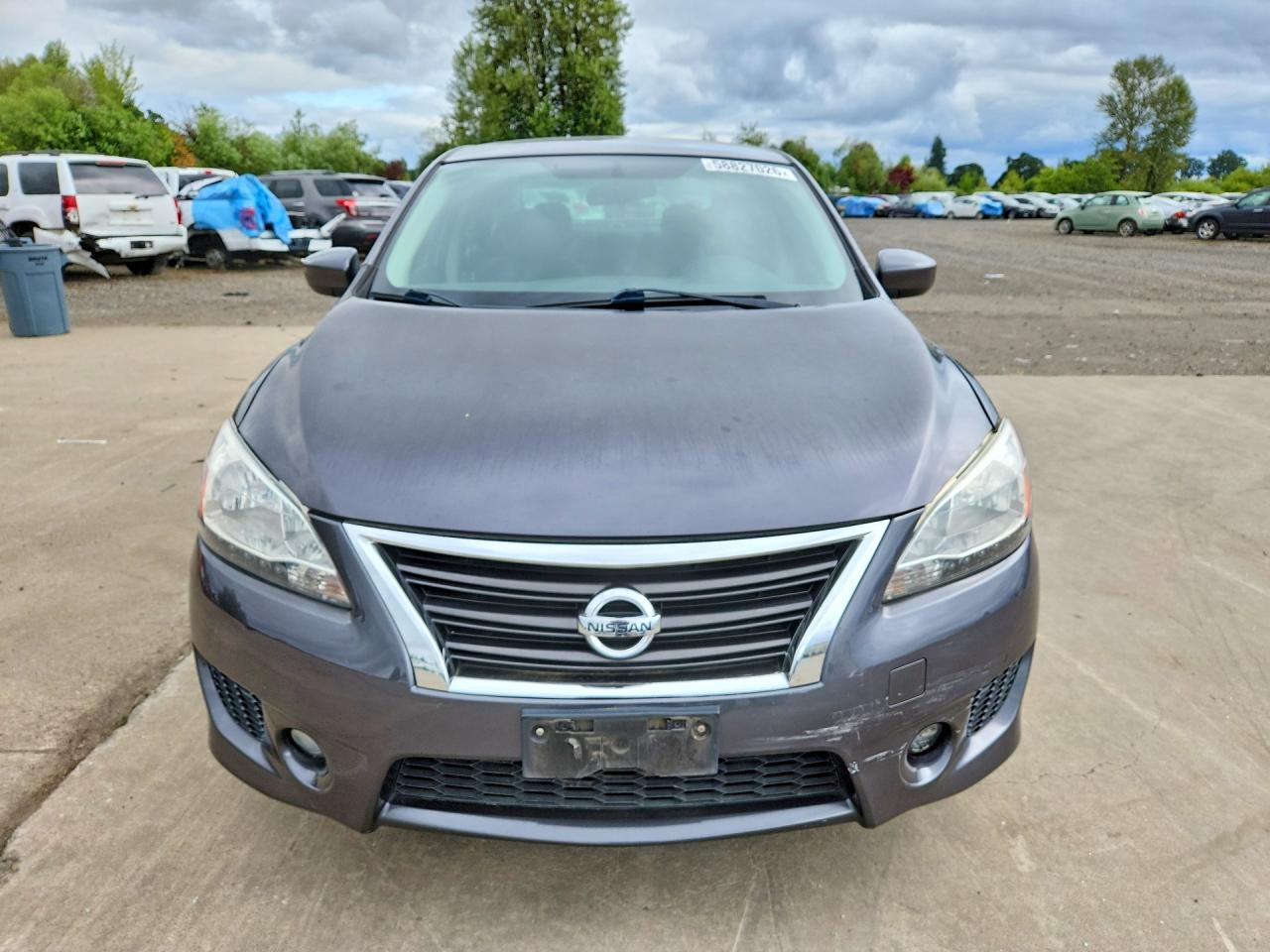 2014 Nissan Sentra Sr Gray vin: 3N1AB7AP7EY251780