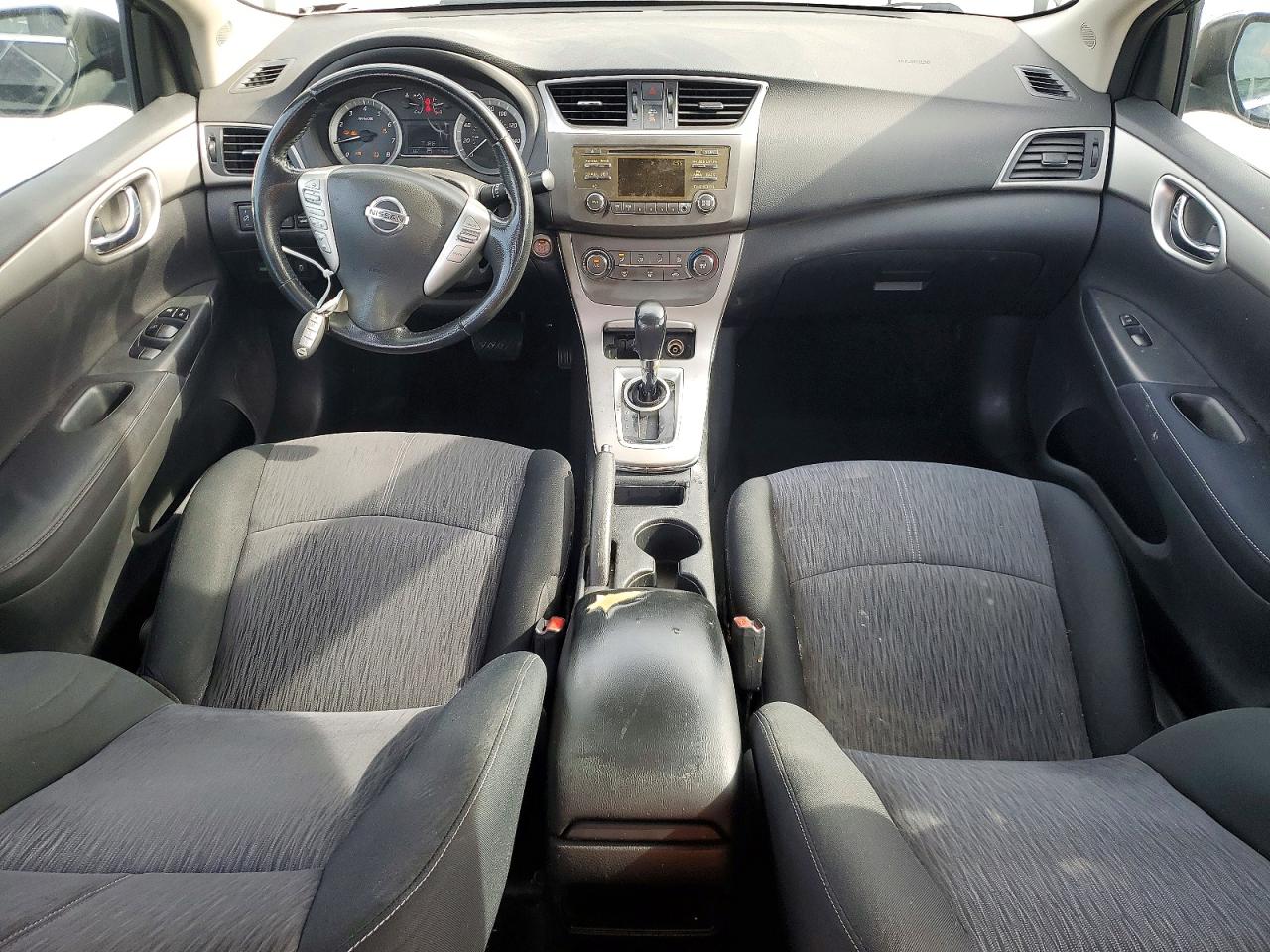 2014 Nissan Sentra Sv Black vin: 3N1AB7AP7EY253335
