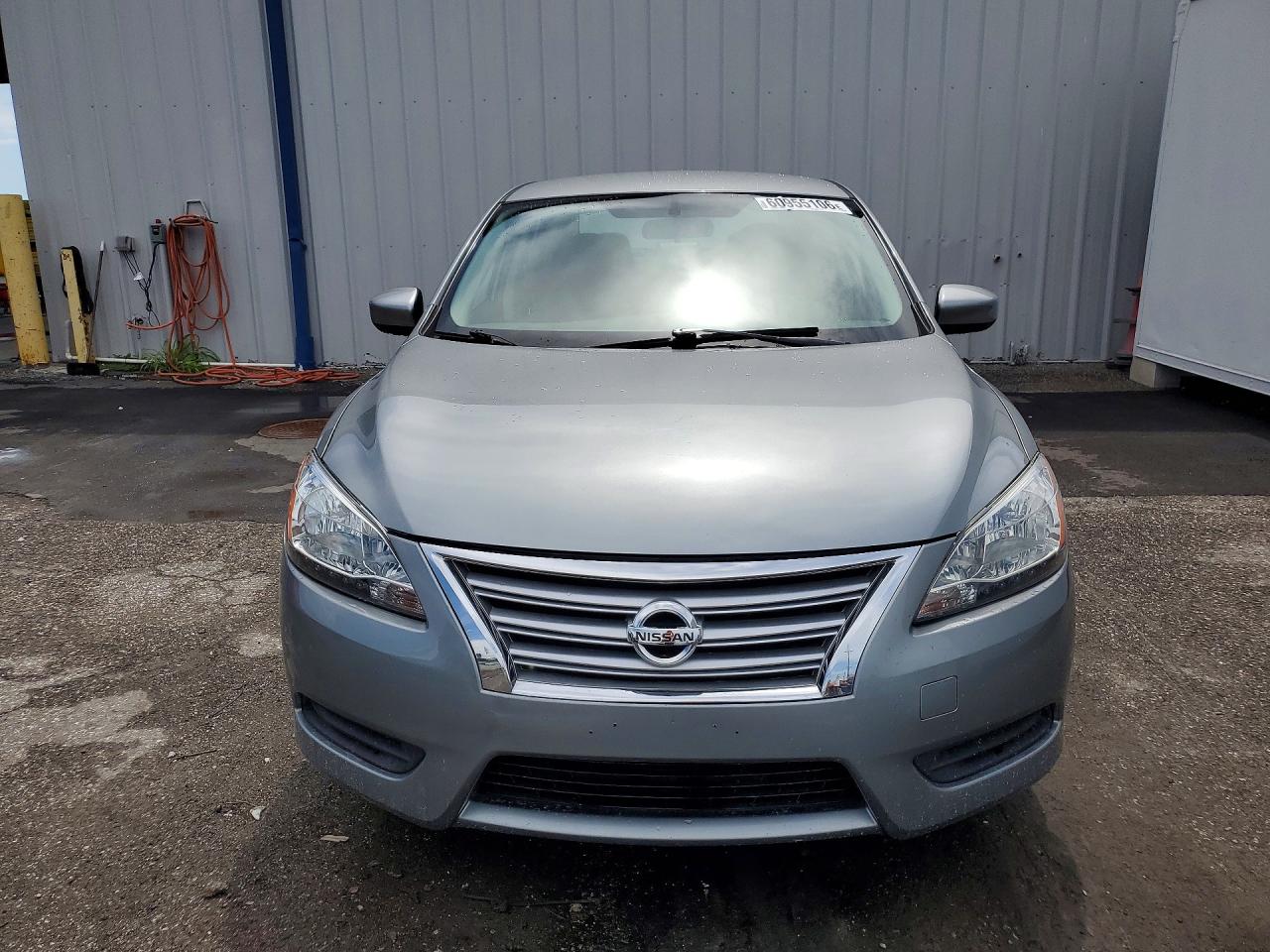 2014 Nissan Sentra Sv Silver vin: 3N1AB7AP7EY260639