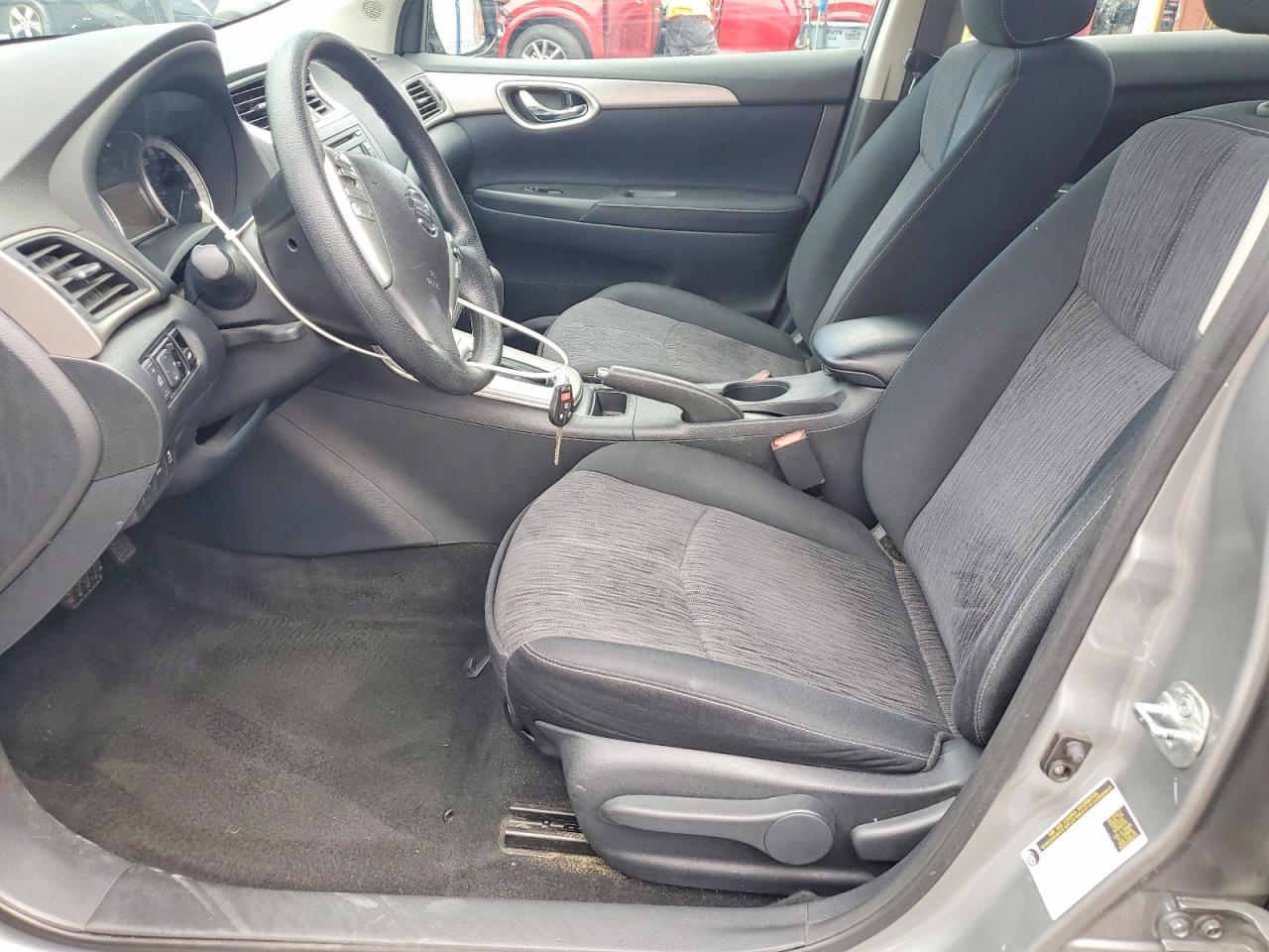 2014 Nissan Sentra Sv Silver vin: 3N1AB7AP7EY260639