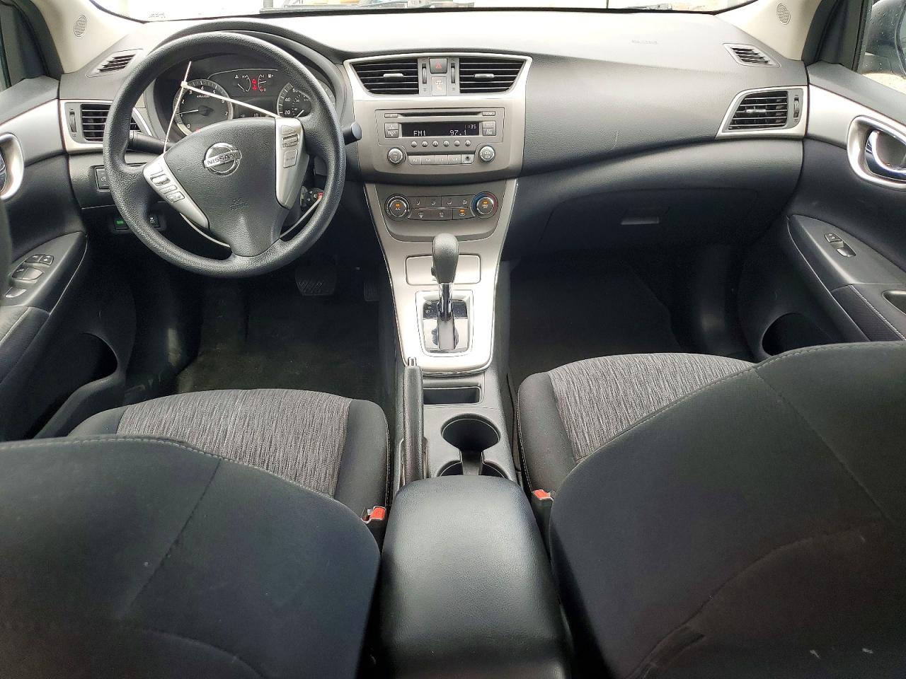 2014 Nissan Sentra Sv Silver vin: 3N1AB7AP7EY260639