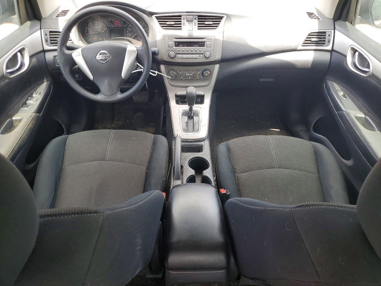 2014 Nissan Sentra S Black vin: 3N1AB7AP7EY263752