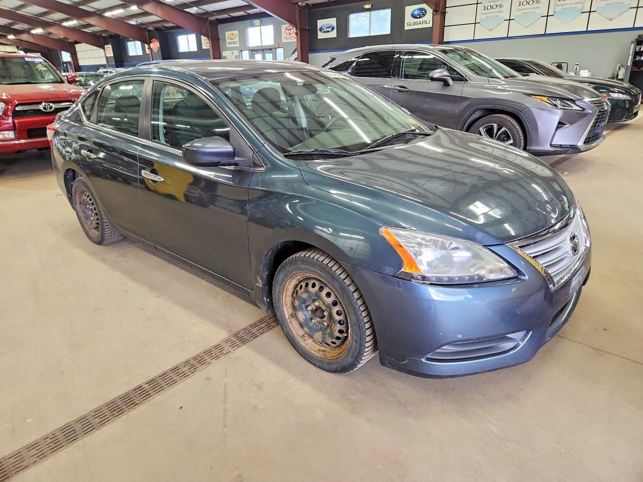 2014 Nissan Sentra Sv Charcoal vin: 3N1AB7AP7EY264531