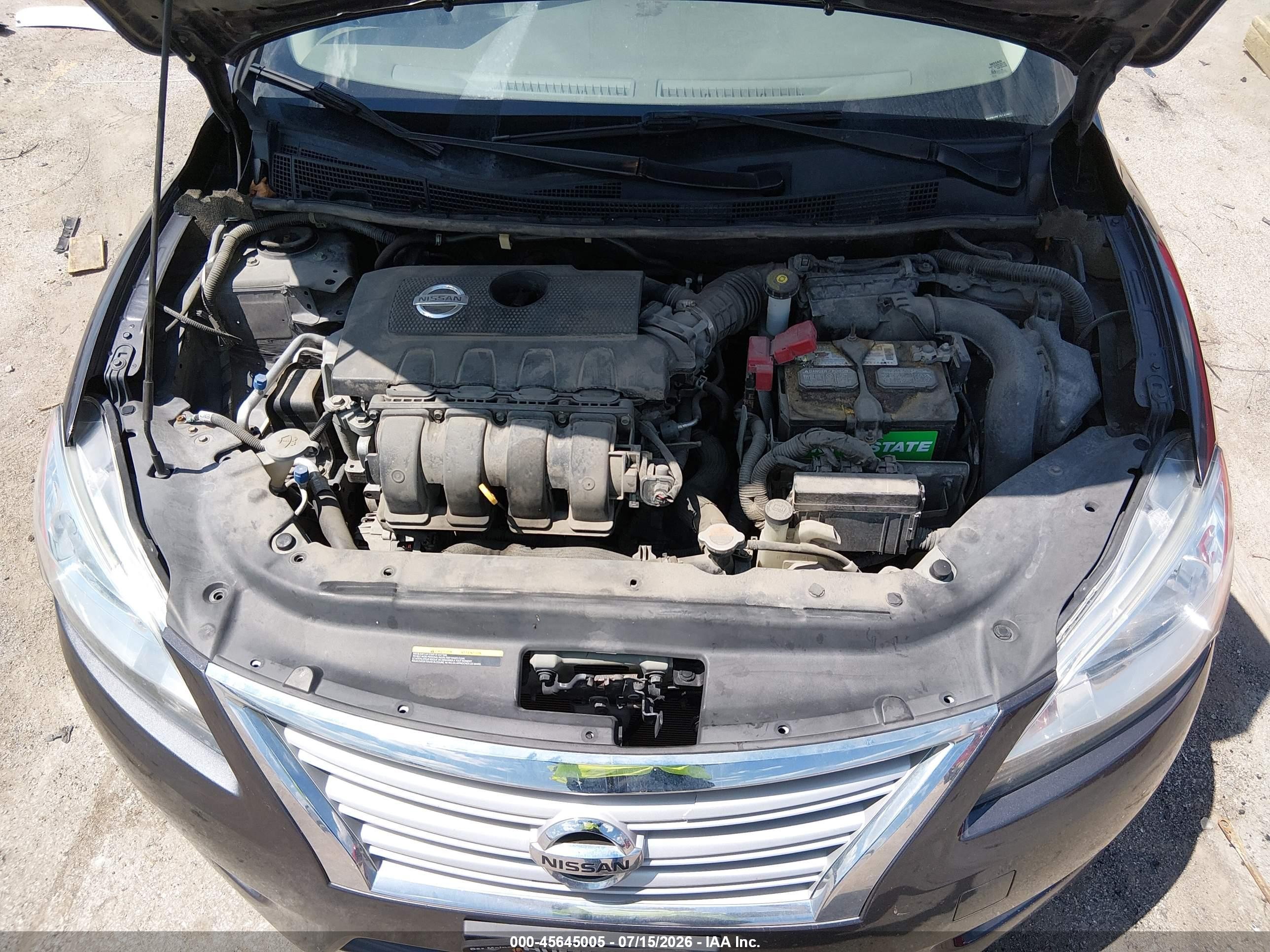 2014 Nissan Sentra Sv Бежевый vin: 3N1AB7AP7EY270071