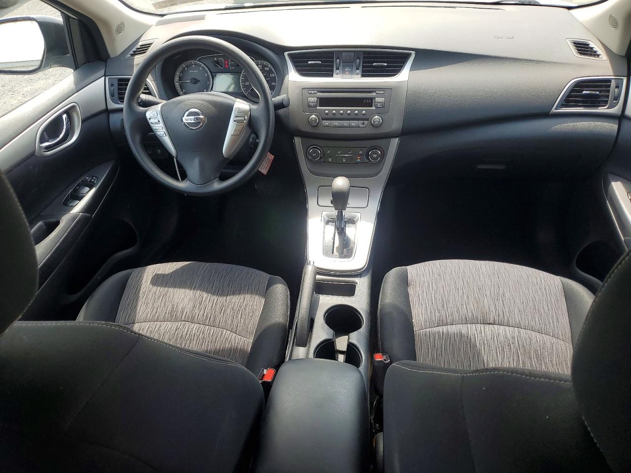 2014 Nissan Sentra Sv White vin: 3N1AB7AP7EY272581