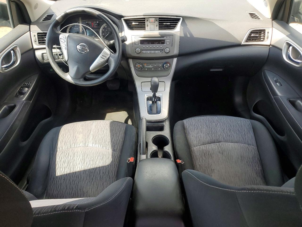 2014 Nissan Sentra Sv Silver vin: 3N1AB7AP7EY273696