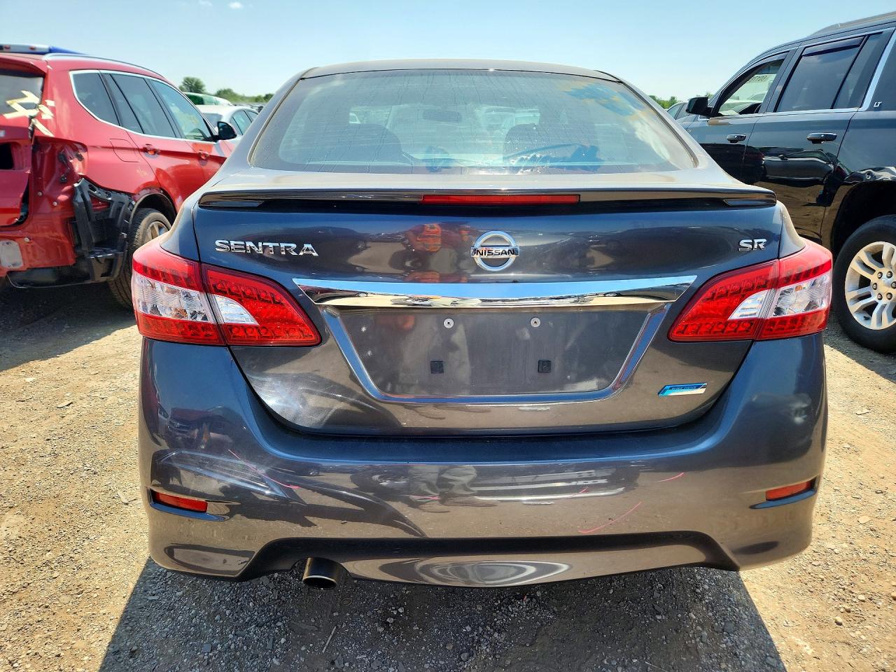 2014 Nissan Sentra Sr Gray vin: 3N1AB7AP7EY275142