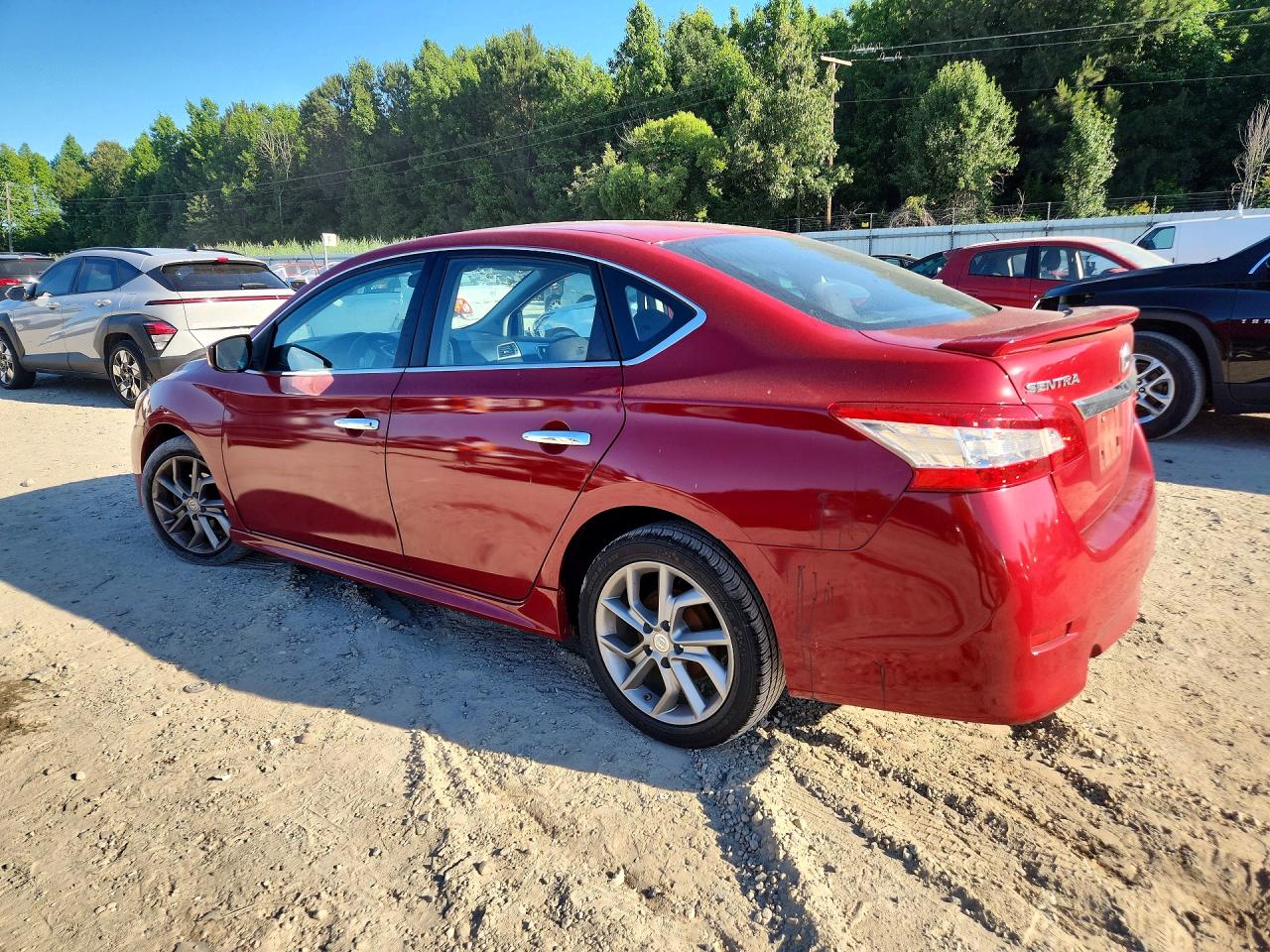 2014 Nissan Sentra Burgundy vin: 3N1AB7AP7EY276906