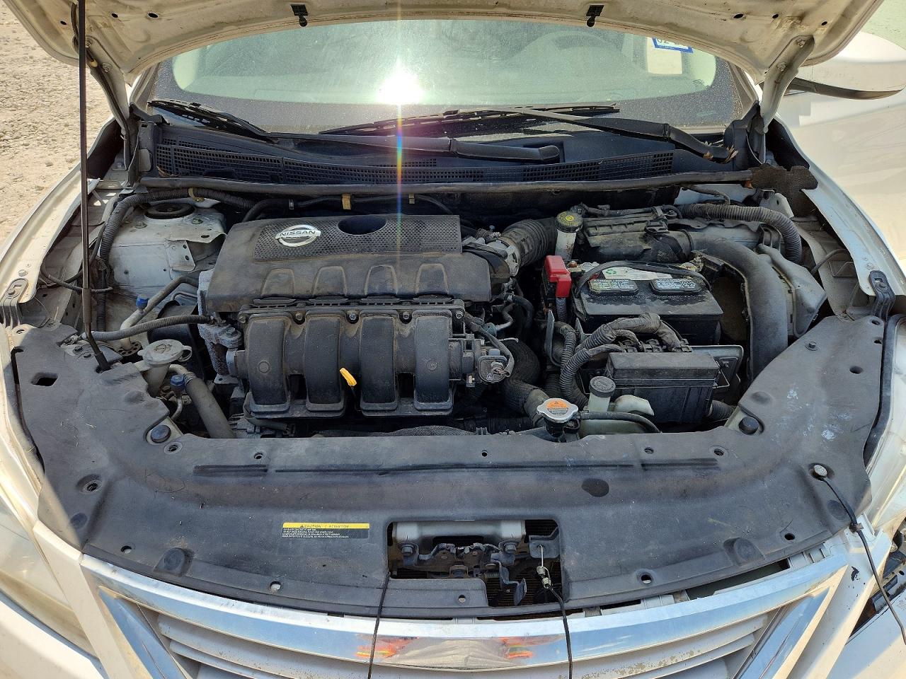 2014 Nissan Sentra Sv Белый vin: 3N1AB7AP7EY279191