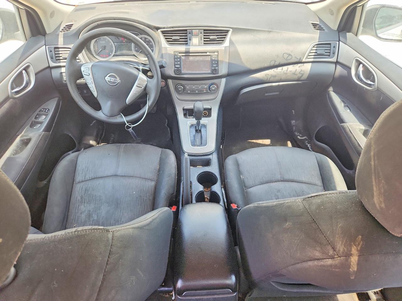 2014 Nissan Sentra Sv Белый vin: 3N1AB7AP7EY279191