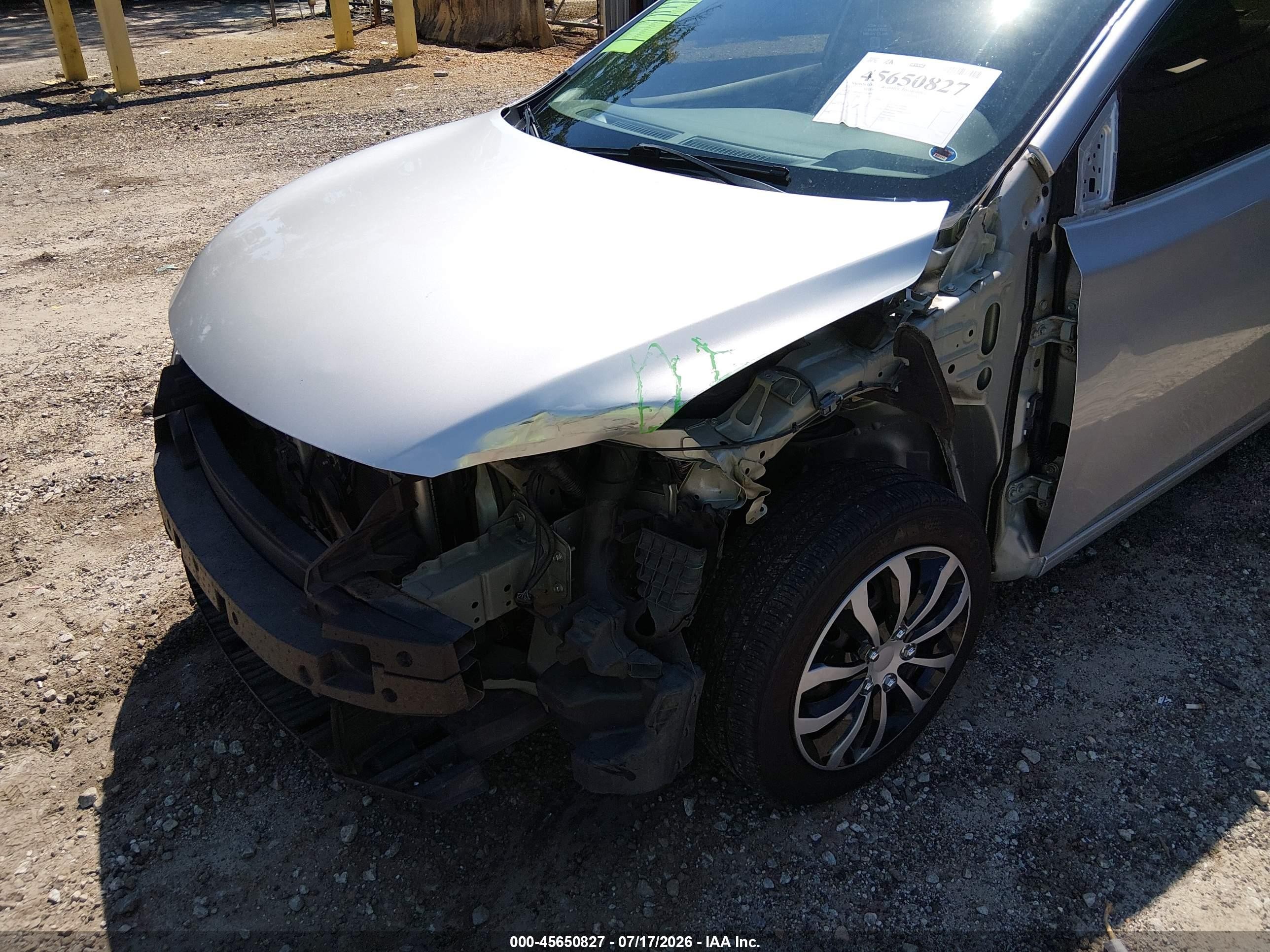 2014 Nissan Sentra S Silver vin: 3N1AB7AP7EY285637