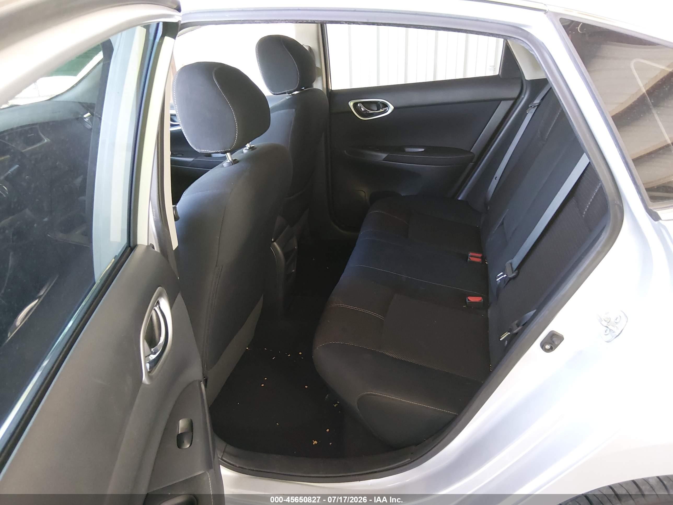 2014 Nissan Sentra S Silver vin: 3N1AB7AP7EY285637