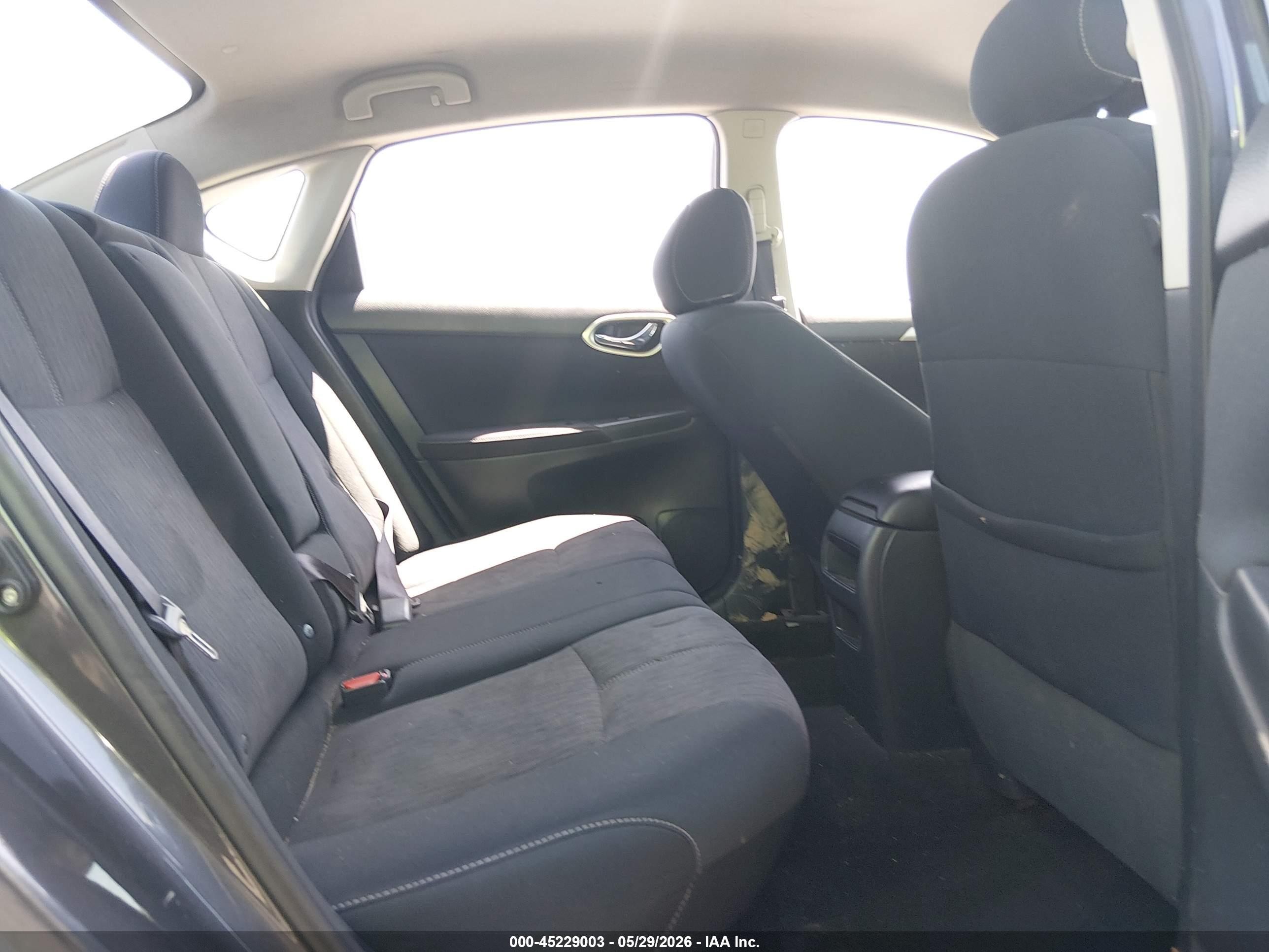 2014 Nissan Sentra Sv Black vin: 3N1AB7AP7EY286349