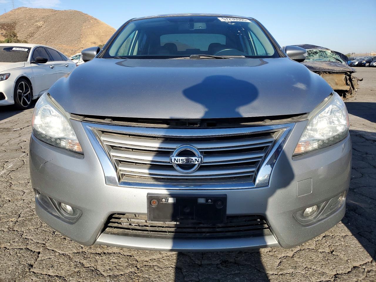 2014 Nissan Sentra Sl Silver vin: 3N1AB7AP7EY299246