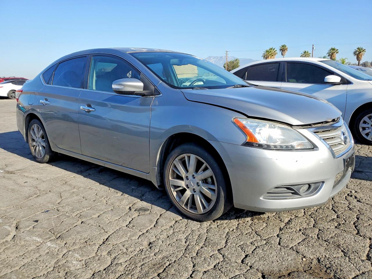 2014 Nissan Sentra Sl Silver vin: 3N1AB7AP7EY299246