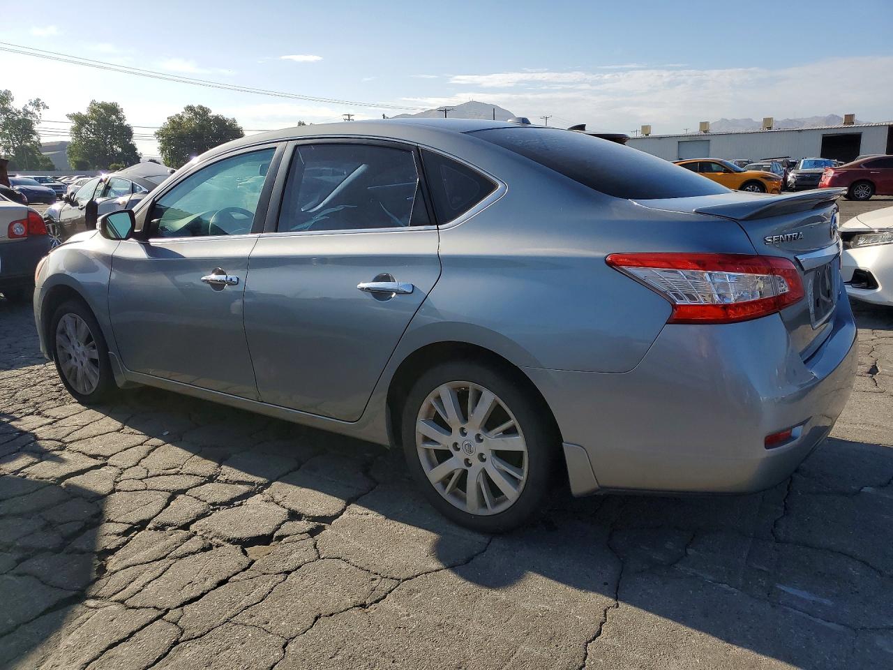 2014 Nissan Sentra Sl Silver vin: 3N1AB7AP7EY299246
