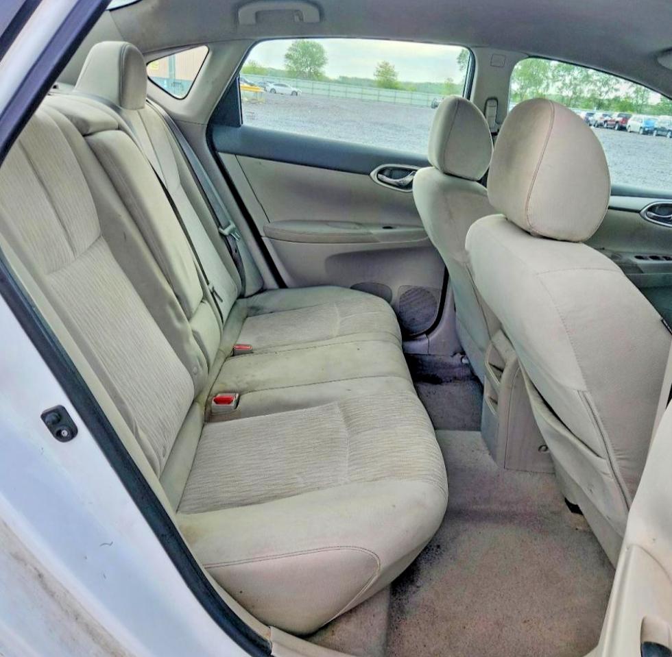 2014 Nissan Sentra Fe+ Sv White vin: 3N1AB7AP7EY303943