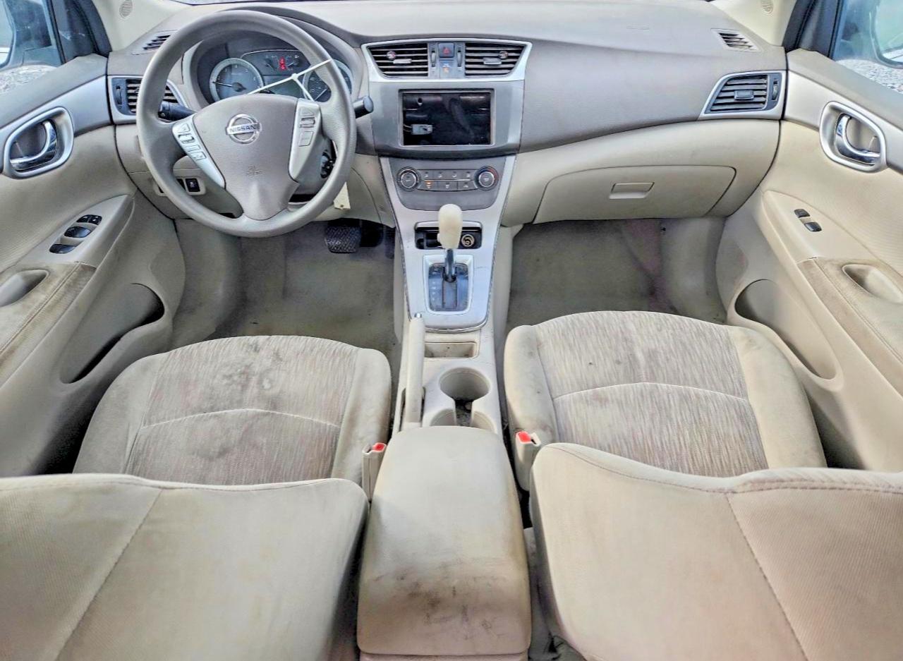 2014 Nissan Sentra Fe+ Sv White vin: 3N1AB7AP7EY303943