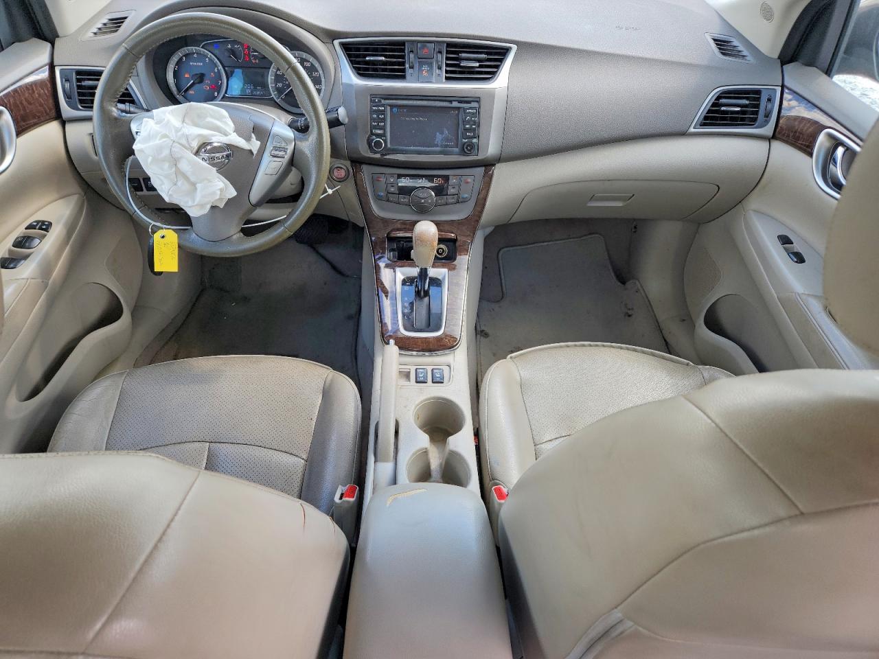 2014 Nissan Sentra Sl Red vin: 3N1AB7AP7EY314537