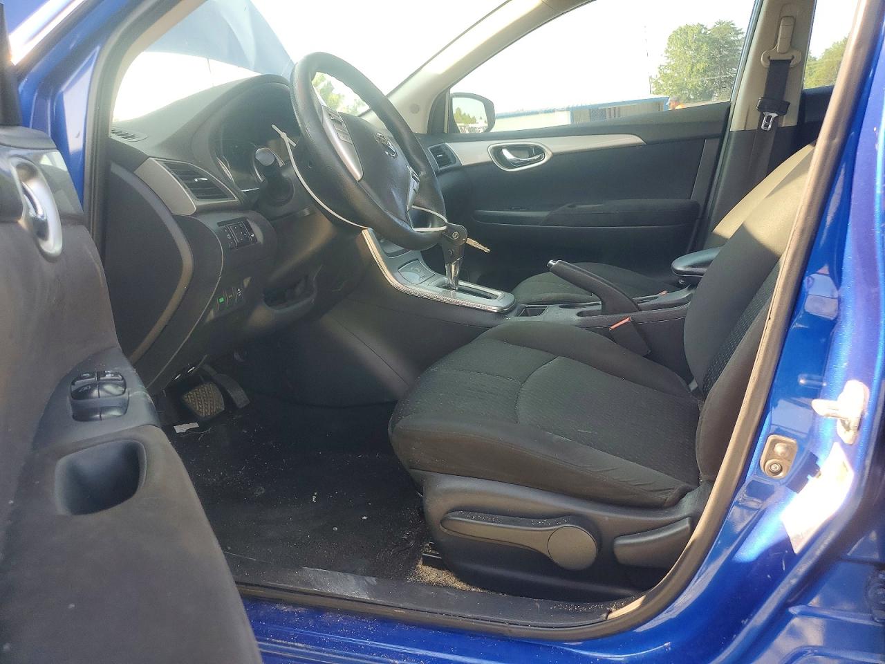 2014 Nissan Sentra Sr Blue vin: 3N1AB7AP7EY317874