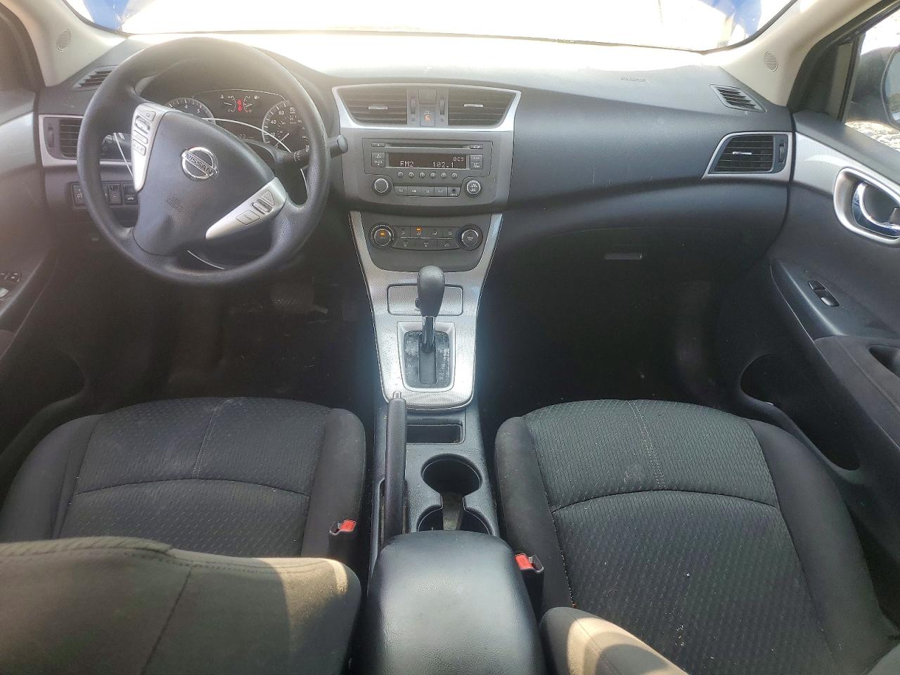 2014 Nissan Sentra Sr Blue vin: 3N1AB7AP7EY317874