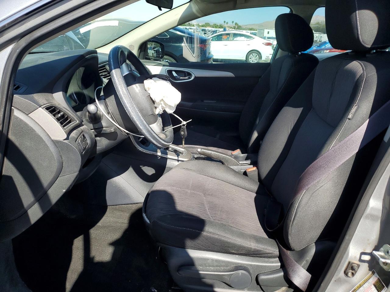 2014 Nissan Sentra Sv Silver vin: 3N1AB7AP7EY318538