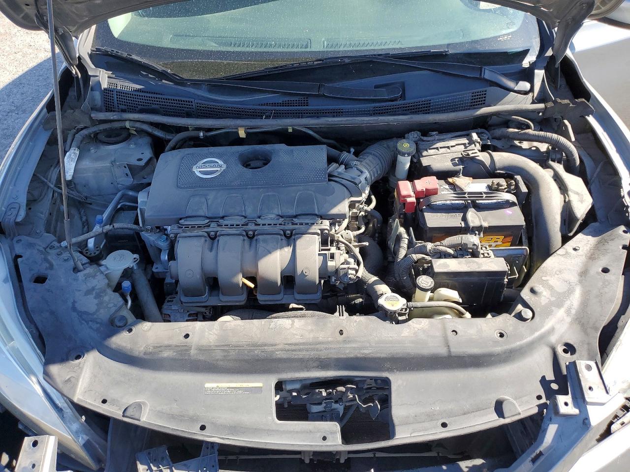 2014 Nissan Sentra Sv Silver vin: 3N1AB7AP7EY318538