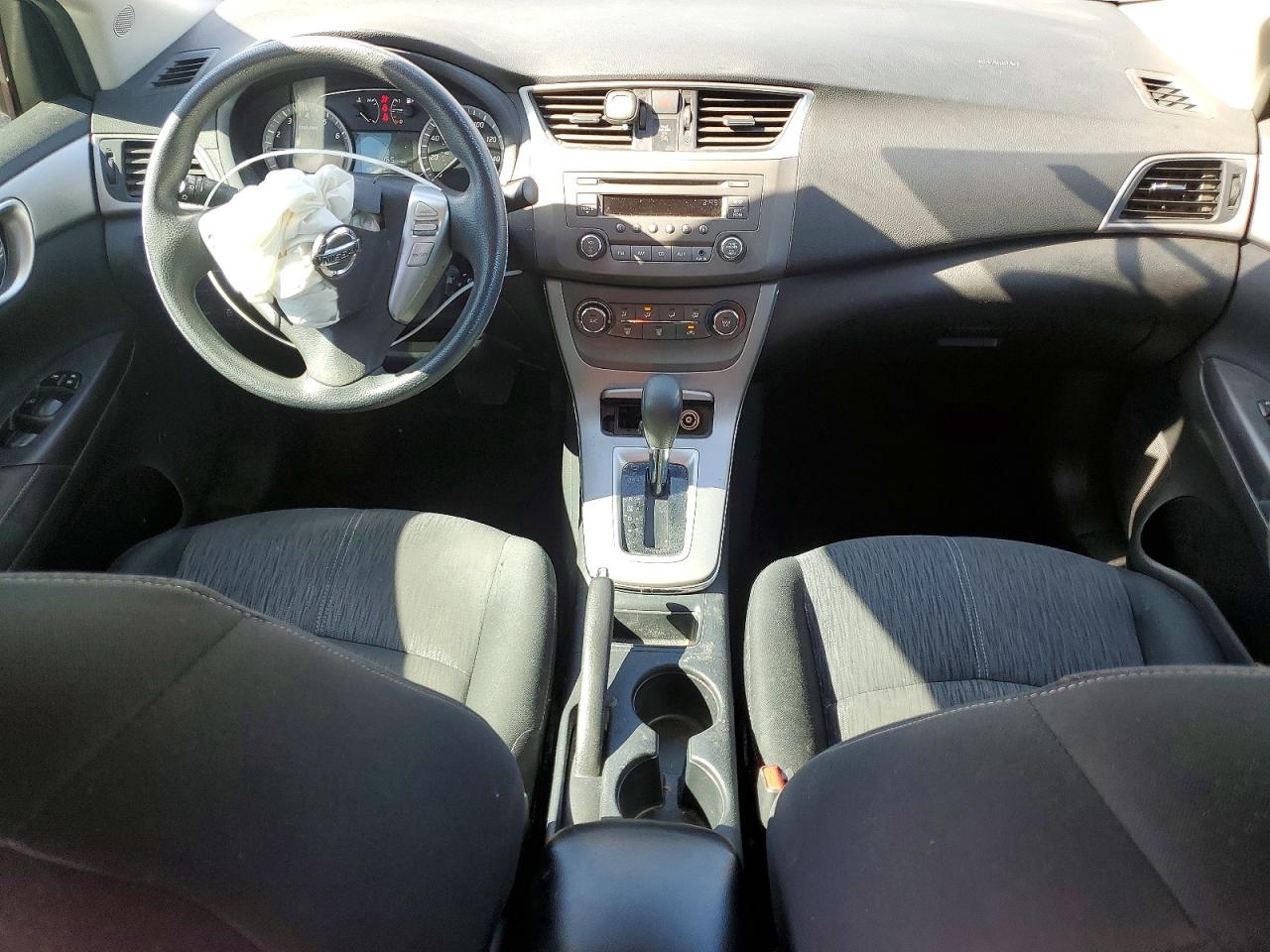 2014 Nissan Sentra Sv Silver vin: 3N1AB7AP7EY318538