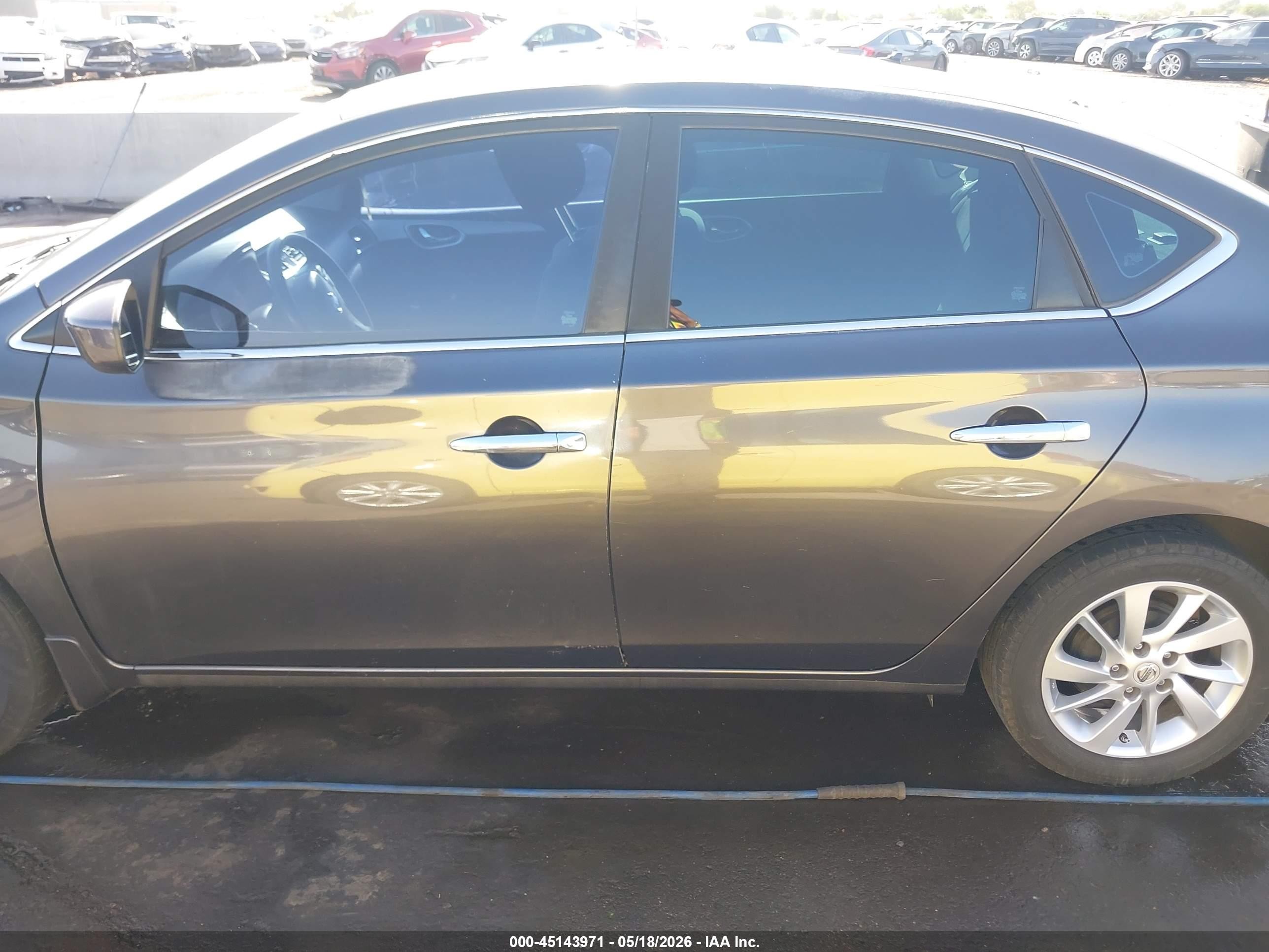 2014 Nissan Sentra Sv Black vin: 3N1AB7AP7EY321519