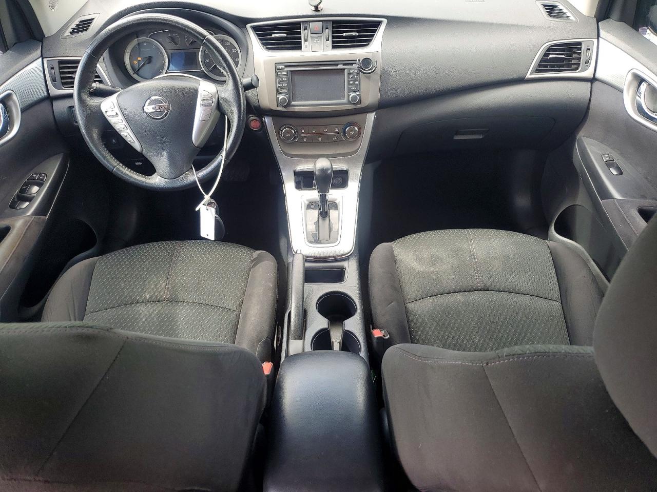 2014 Nissan Sentra Sr Silver vin: 3N1AB7AP7EY328387