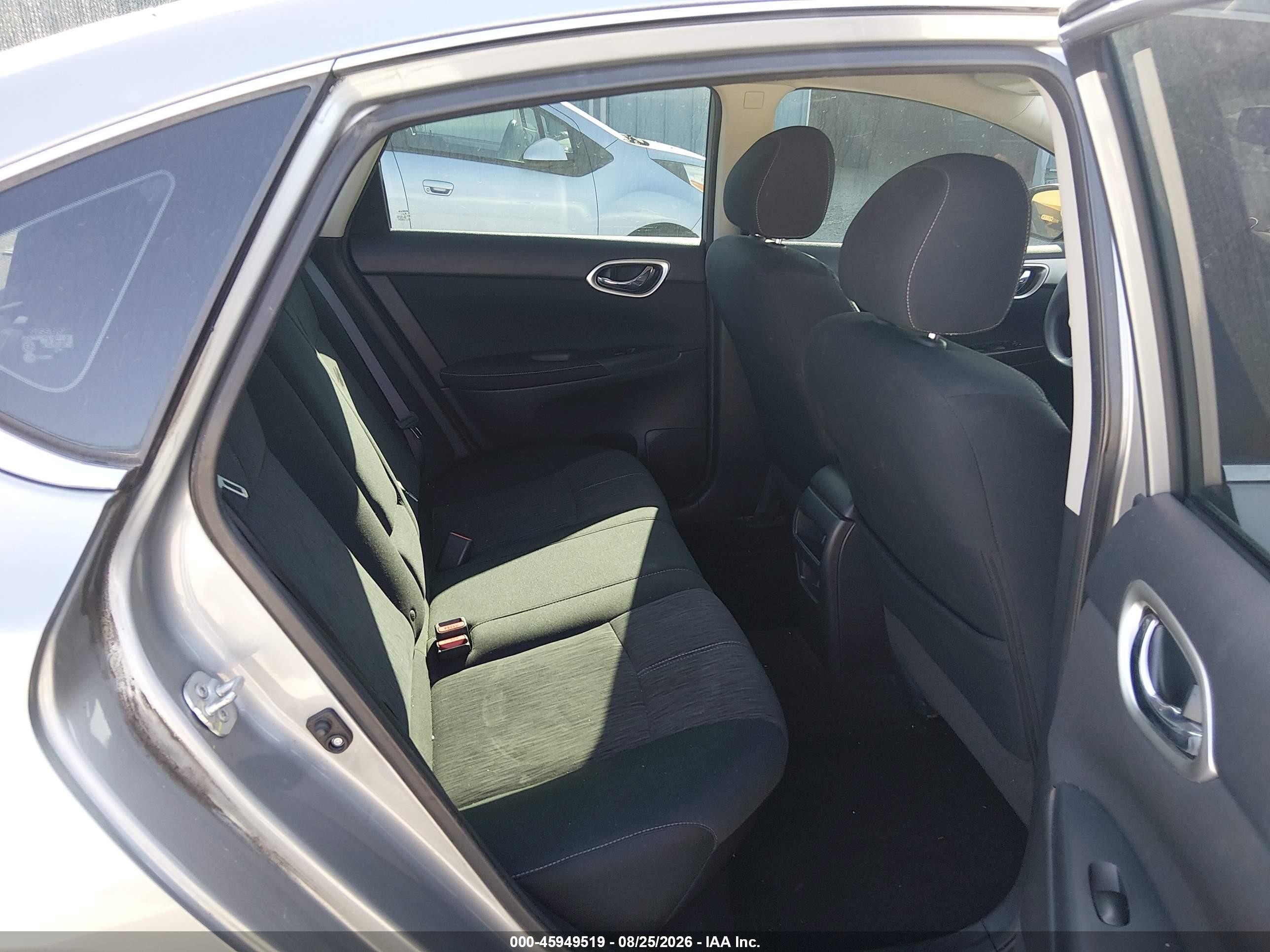 2014 Nissan Sentra Sv Silver vin: 3N1AB7AP7EY333184