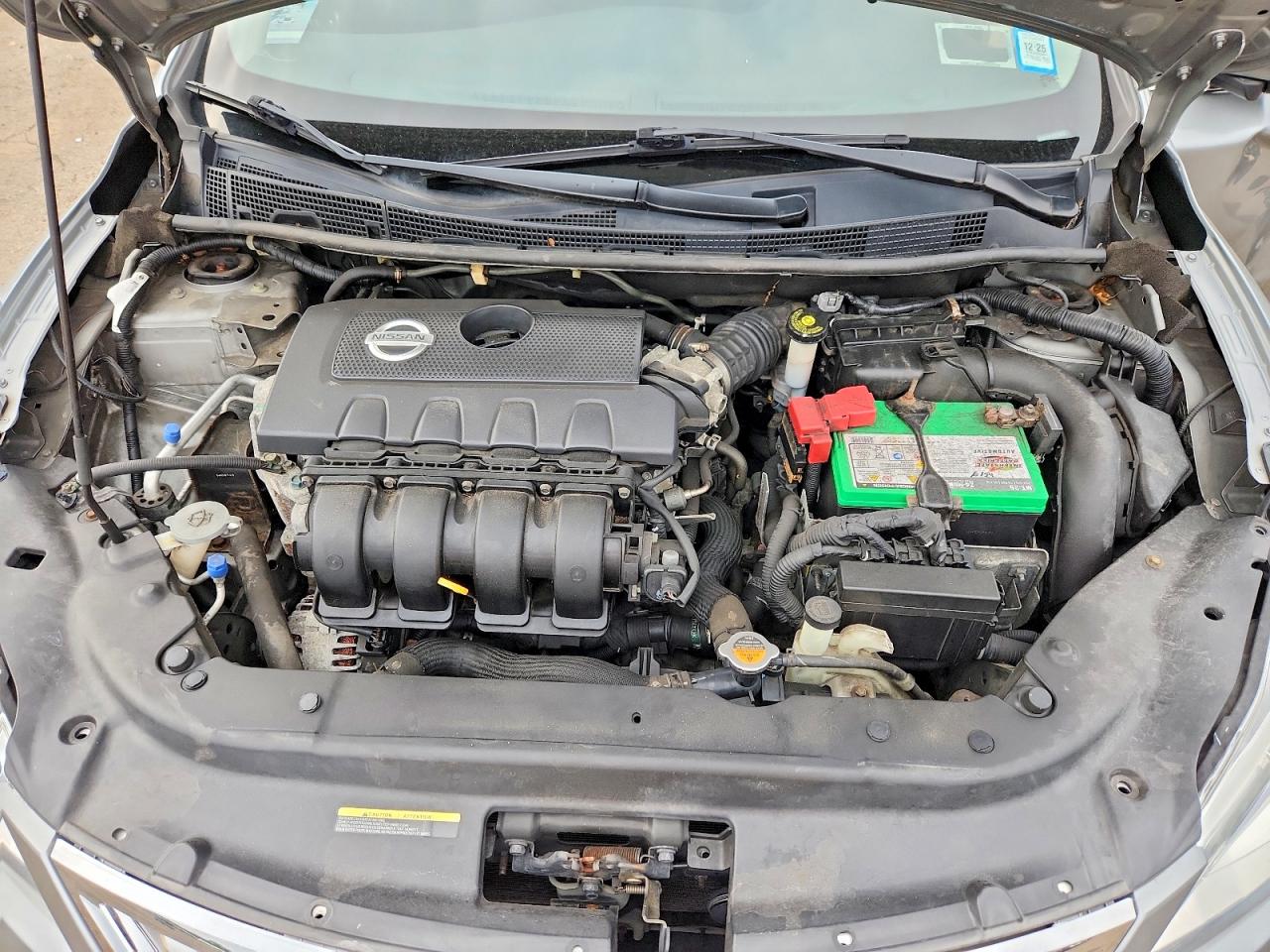 2014 Nissan Sentra Sv Gray vin: 3N1AB7AP7EY338725