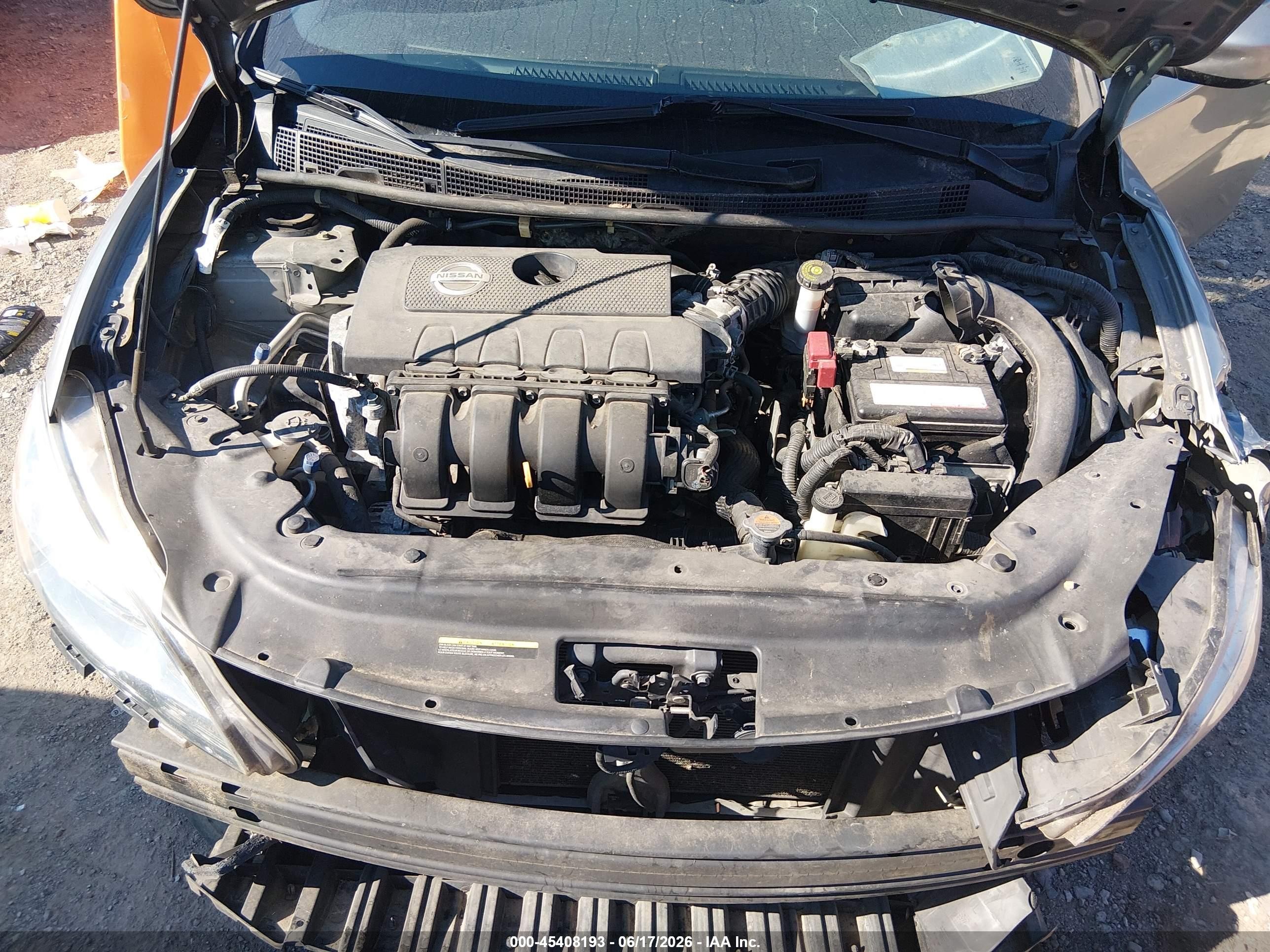 2014 Nissan Sentra Sr Gray vin: 3N1AB7AP7EY338806